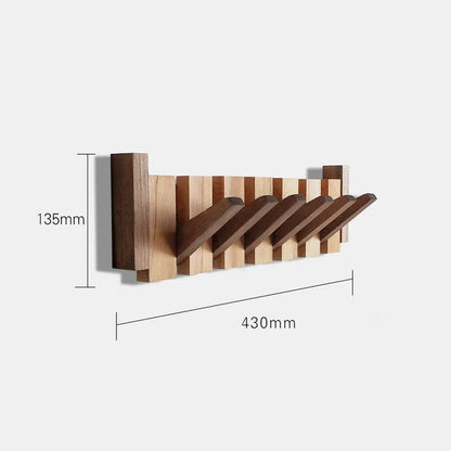 Houten Kapstok Modern Design met Piano Vorm