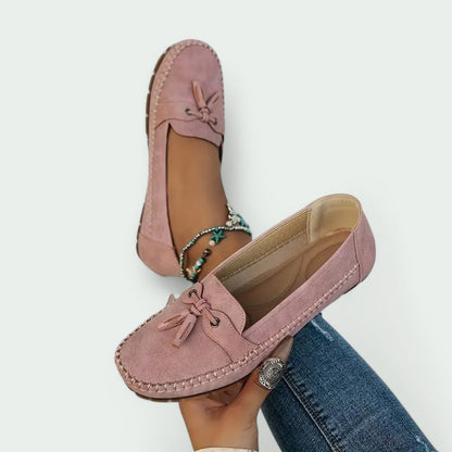 Melina™ – Dames Loafers met Comfortabele Franje en Slip-On Design-4