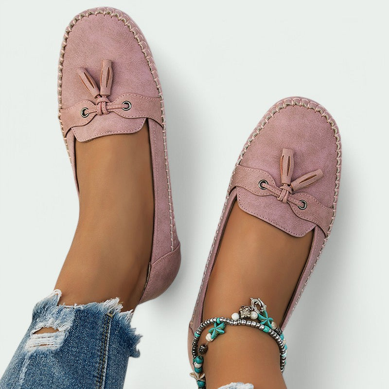 Melina™ – Dames Loafers met Comfortabele Franje en Slip-On Design-5