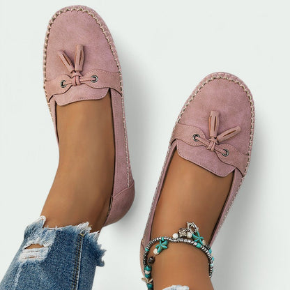 Melina™ – Dames Loafers met Comfortabele Franje en Slip-On Design-5