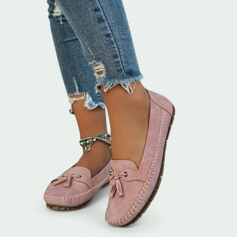 Melina™ – Dames Loafers met Comfortabele Franje en Slip-On Design-6