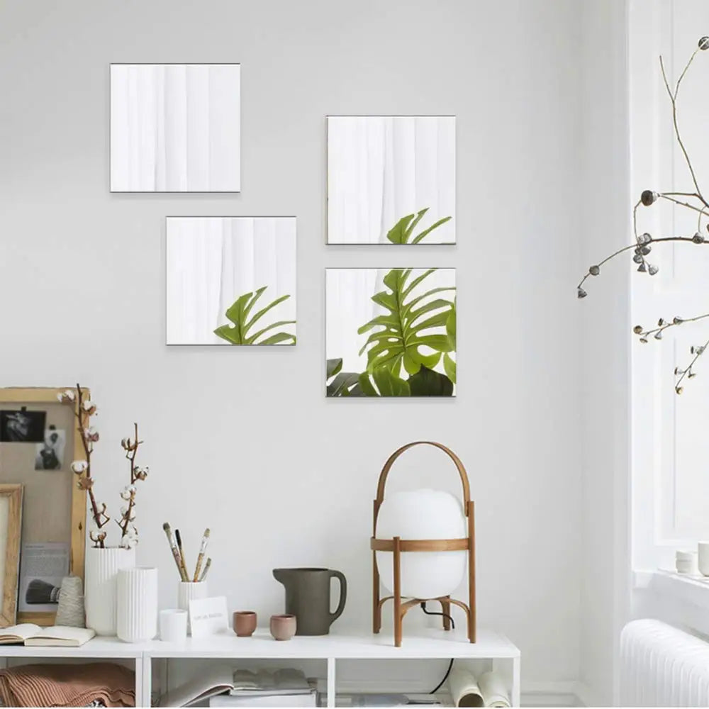 Muurstickers Spiegel Effect 3D Moderne Decoratie