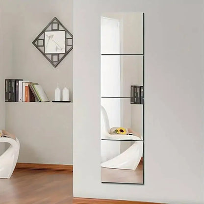 Muurstickers Spiegel Effect 3D Moderne Decoratie - Velinix