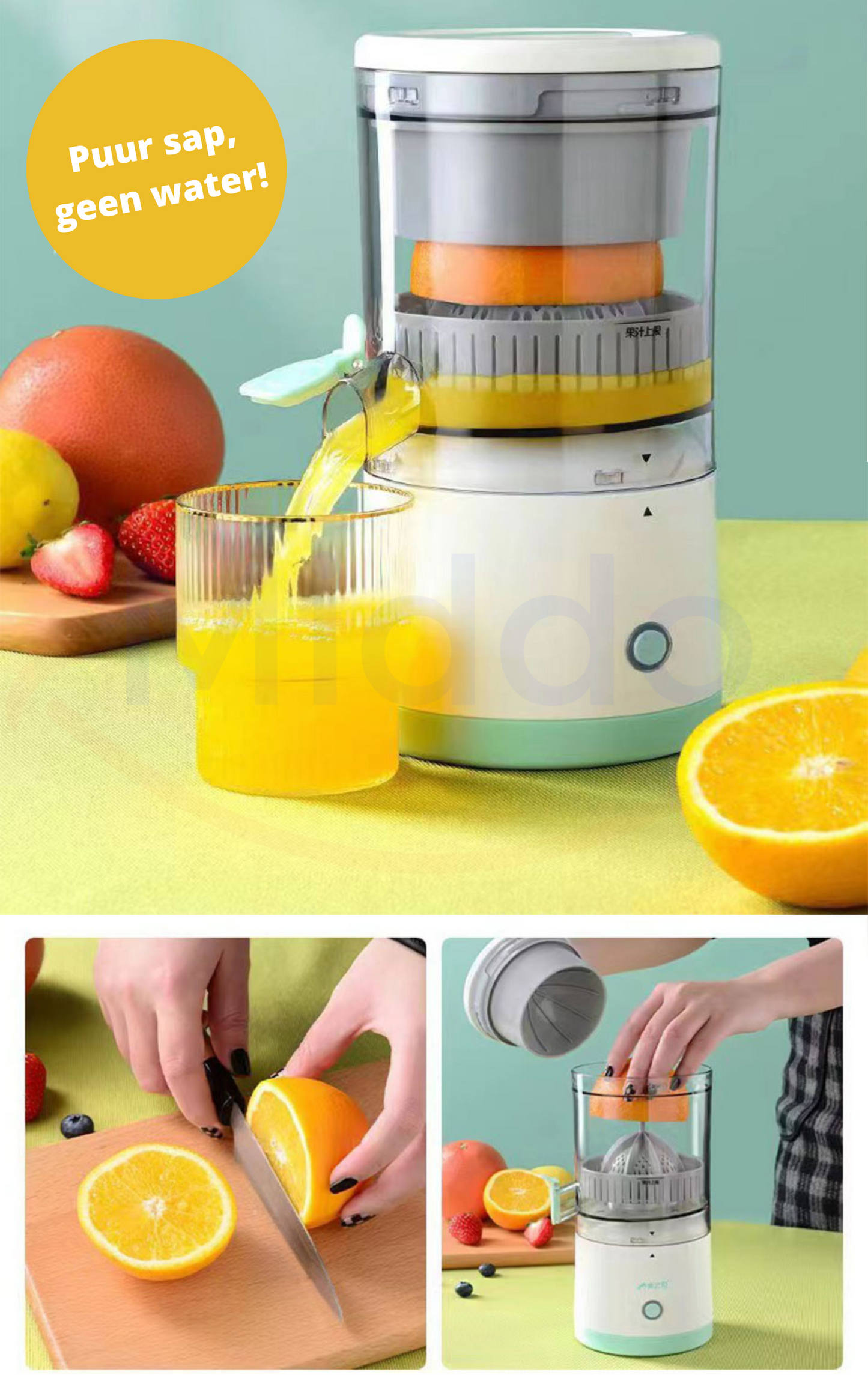 Elektrische Citruspers voor Verse Sap Extractie
