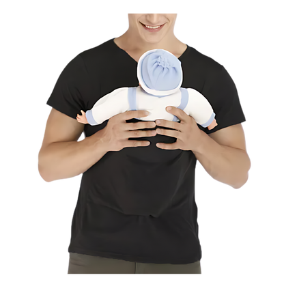 Kangoeroe T-shirt voor Mannen Comfortabel Modieus
