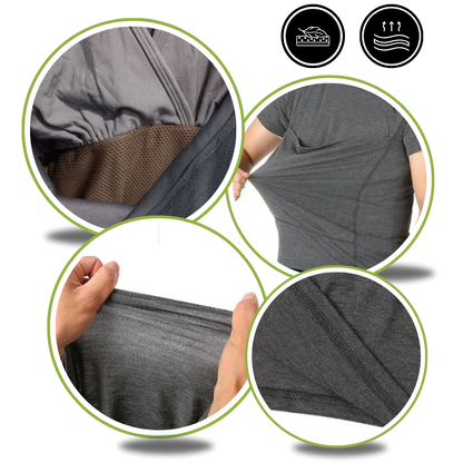 Kangoeroe T-shirt voor Mannen Comfortabel Modieus