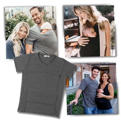 Kangoeroe T-shirt voor Mannen Comfortabel Modieus - Velinix