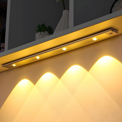 Draadloze LED-lamp Dimbaar met Bewegingssensor Oplaadbaar 3 Kleuren