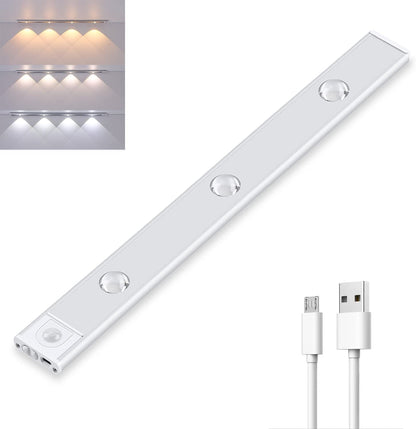 Draadloze LED-lamp Dimbaar met Bewegingssensor Oplaadbaar 3 Kleuren