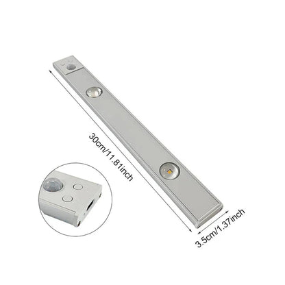 Draadloze LED-lamp Dimbaar met Bewegingssensor Oplaadbaar 3 Kleuren
