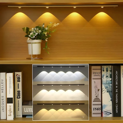 Draadloze LED-lamp Dimbaar met Bewegingssensor Oplaadbaar 3 Kleuren
