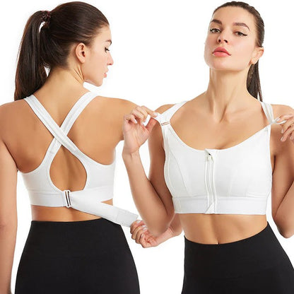 Sport Beha Met Ritssluiting Comfortabel voor Vrouwen