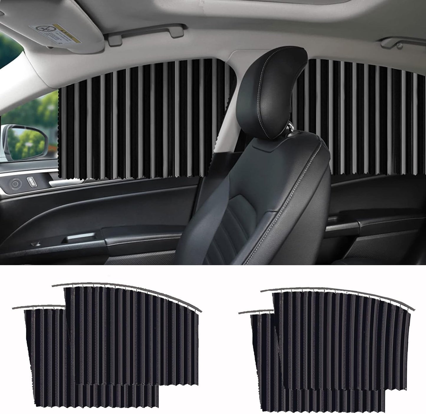 Magnetisch Auto Zonnescherm Luxe Bescherming voor Uw Voertuig