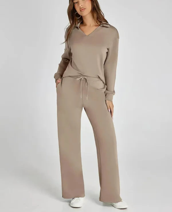 Zachte Hoodie Set voor Vrouw Comfortabel en Stijlvol