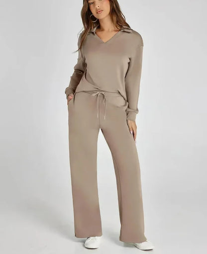 Zachte Hoodie Set voor Vrouw Comfortabel en Stijlvol