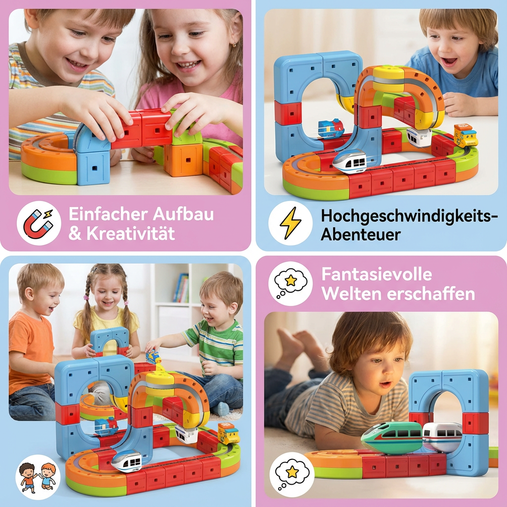Magnetische Bouwsteen Set voor Kinderen