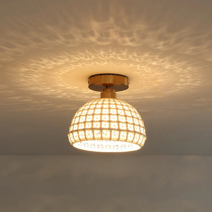 Keramische Plafondlamp Nordic Stijl Warm Wit Licht