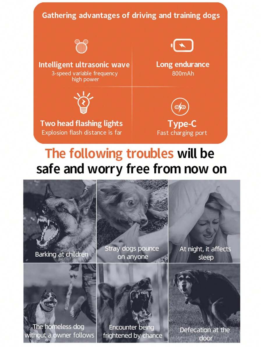 Honden Afschrikker Ultrasone Anti Blaffen Apparaat