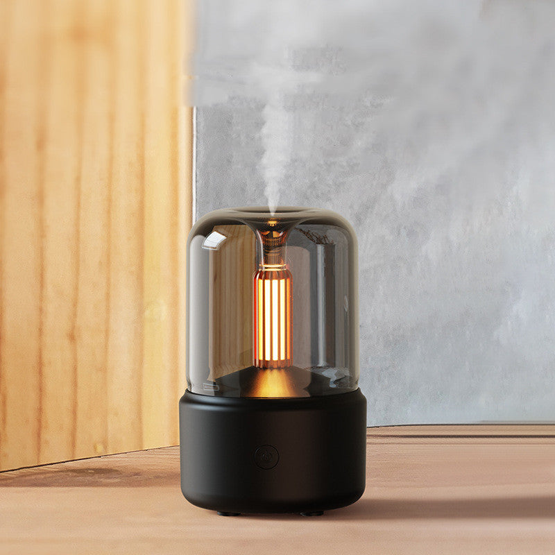 Aroma Diffuser Kaarslicht met Zachte Gloed en Rustgevende Geuren