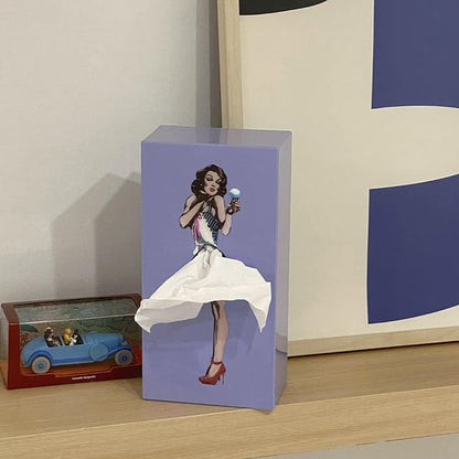 Tissuebox Rok Vormig Origineel Deco