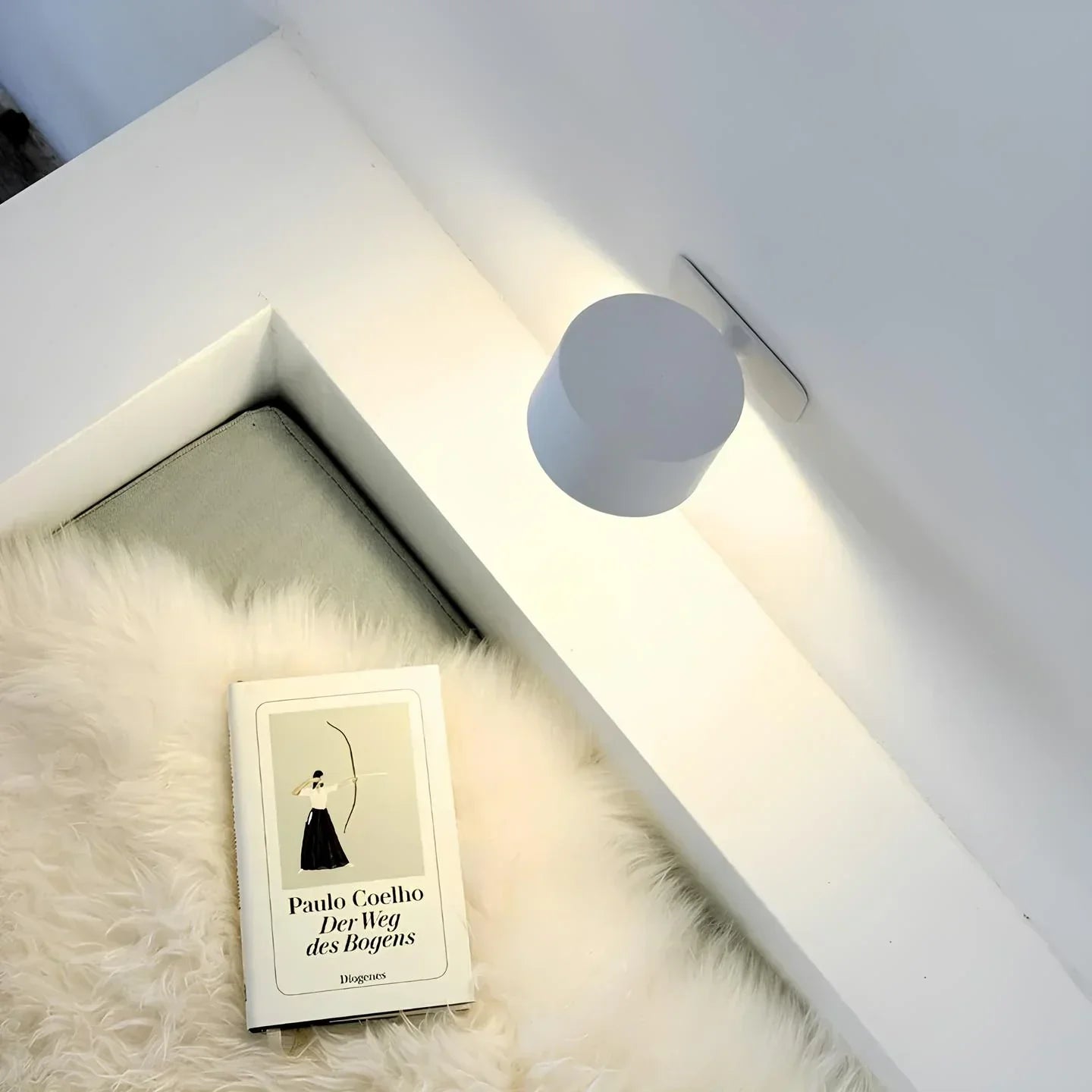 Draadloze Wandlamp Oplaadbaar 360° Binnen en Buiten Verlichting