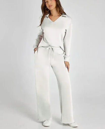 Zachte Hoodie Set voor Vrouw Comfortabel en Stijlvol - Velinix
