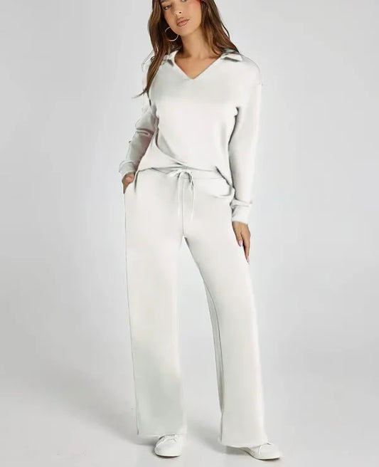 Zachte Hoodie Set voor Vrouw Comfortabel en Stijlvol - Velinix