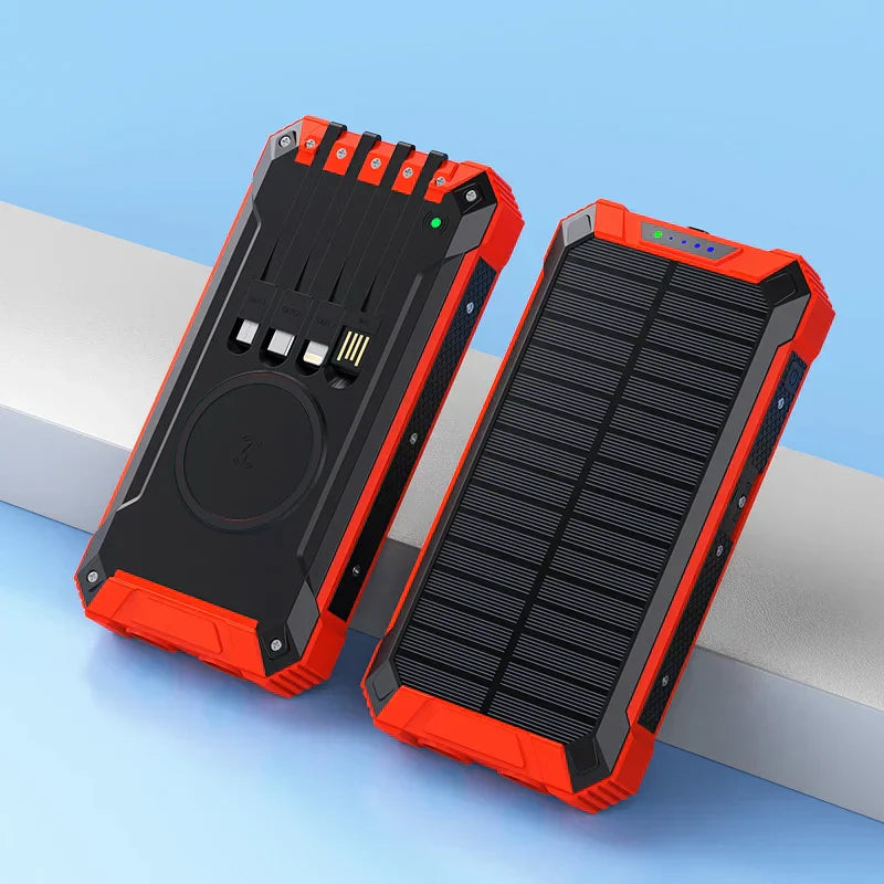 Draagbare PowerBank Zonne Energie Duurzaam Opladen