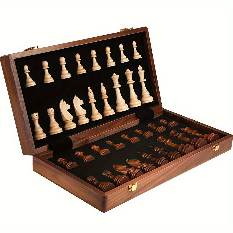 Houten Schaakspel Set voor Thuis en Reizen
