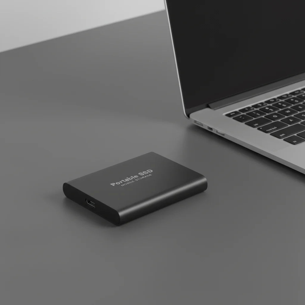 SwiftDrive™ – Externe SSD Schijf met USB 3.0 & Type-C | Supersnel Draagbaar Opslagstation