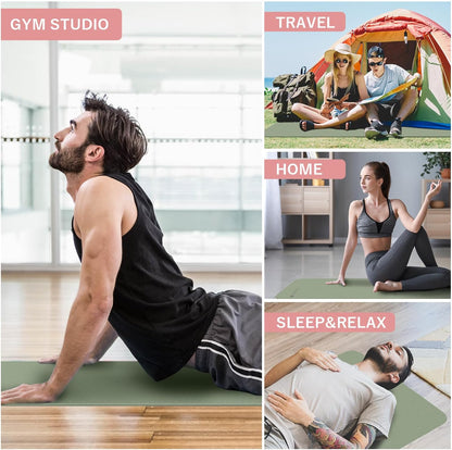 Yogamat Vouwbaar Dik en Flexibel voor Thuisgebruik