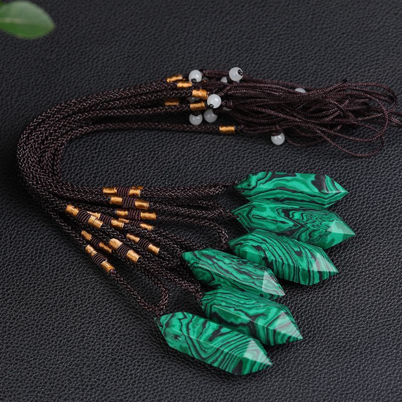 Amethist Hanger Natuurlijke Kristallen Ketting voor Innerlijke Rust