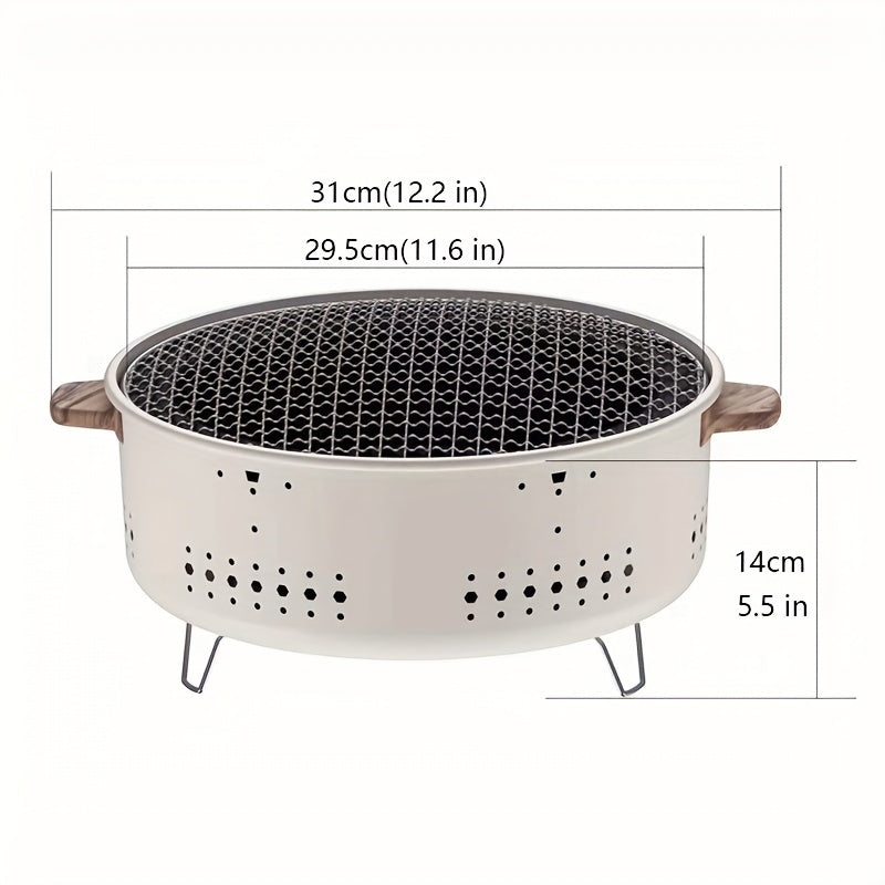 Draagbare Elektrische Grill Rookvrij Outdoor