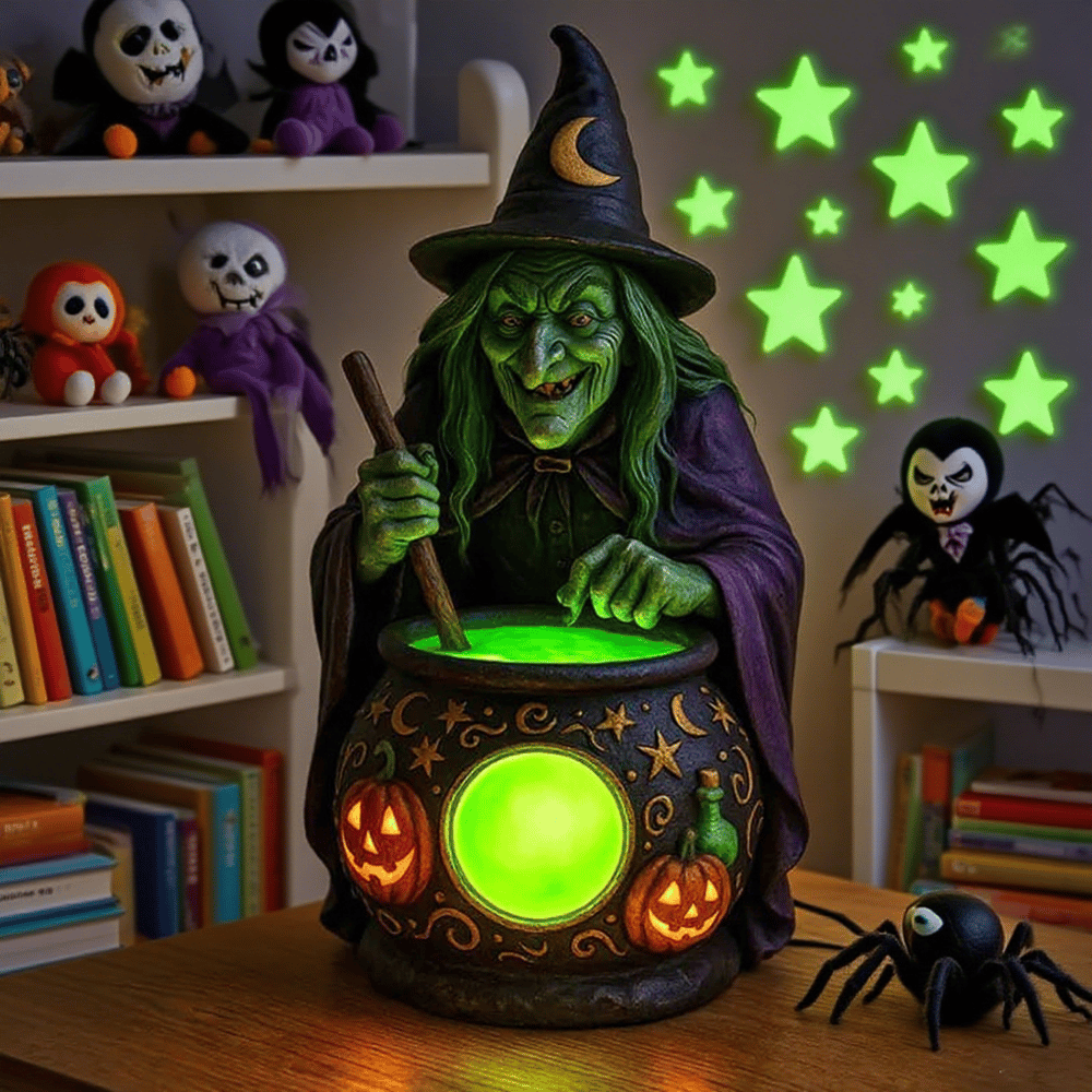 Groene Neon Ketellamp Magisch Design