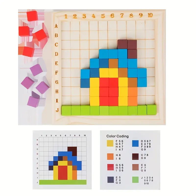 Houten Leerletters en Cijfers Montessori Spel voor Kinderen