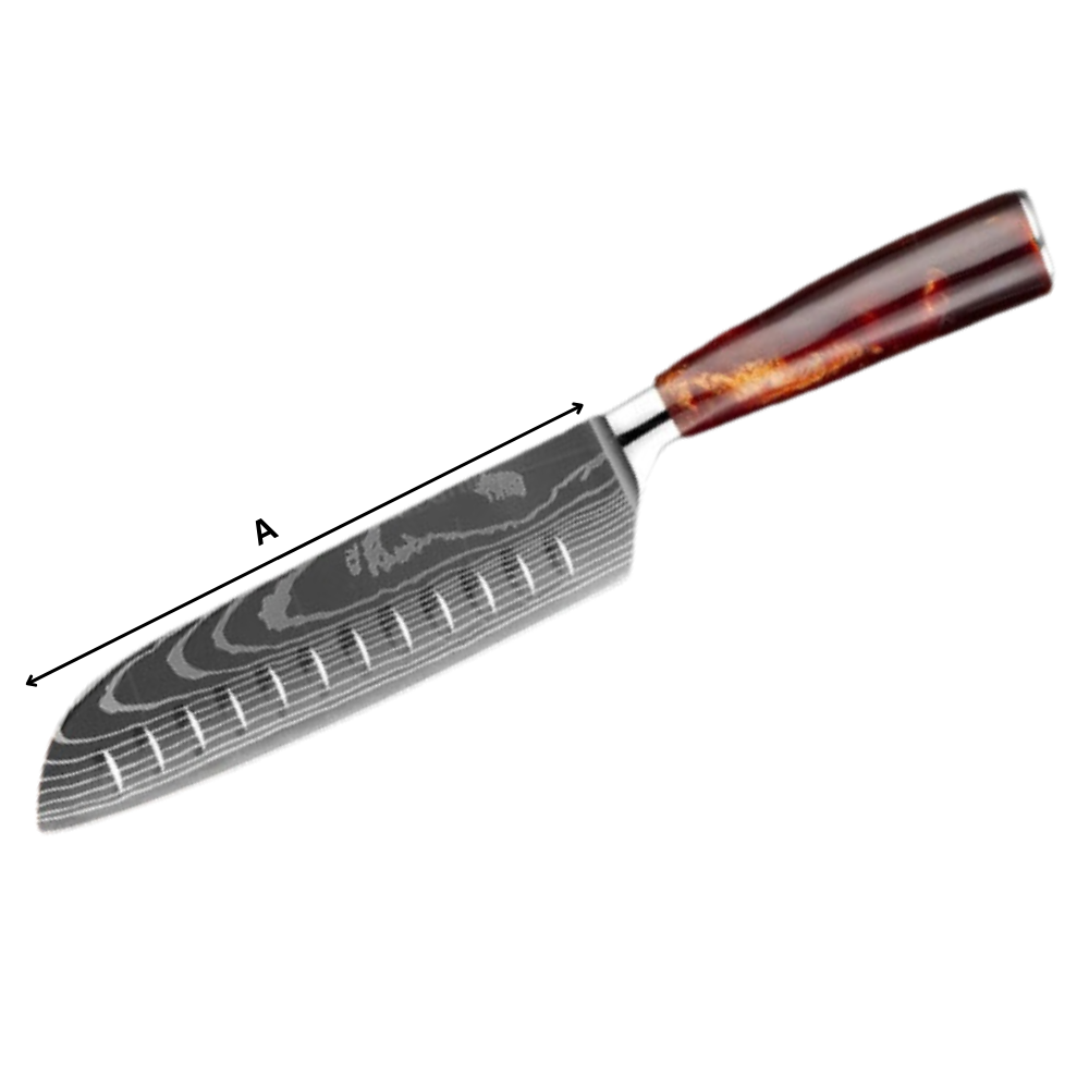 Japanse Keukenmessen Firestone Serie Scherp en Duurzaam