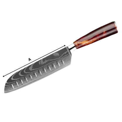 Japanse Keukenmessen Firestone Serie Scherp en Duurzaam