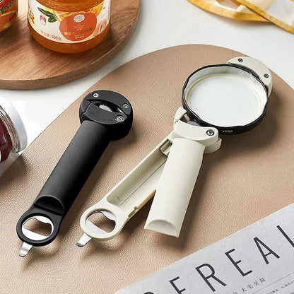 Flessenopener Multifunctioneel met GripTwist Functie