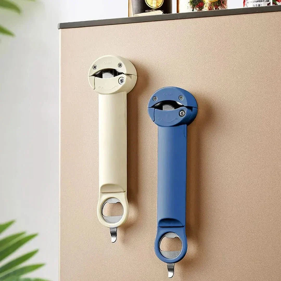 Flessenopener Multifunctioneel met GripTwist Functie