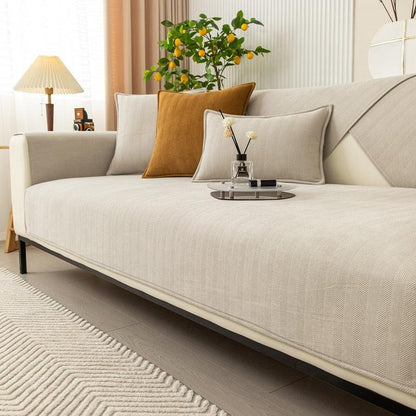 Antislip Fleece Hoes voor Bank en Stoel Beschermhoes