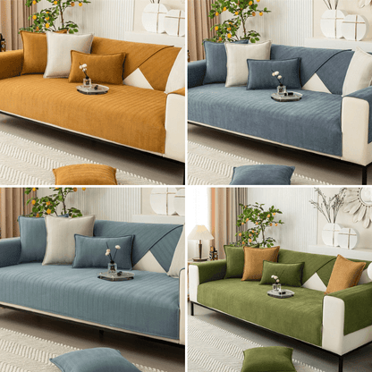 Antislip Fleece Hoes voor Bank en Stoel Beschermhoes
