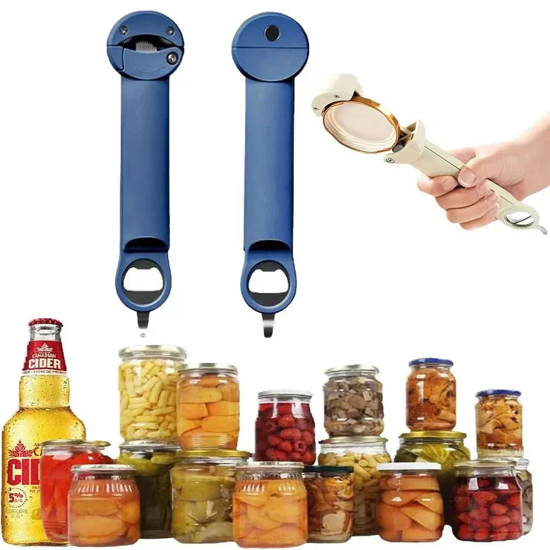 Flessenopener Multifunctioneel met GripTwist Functie