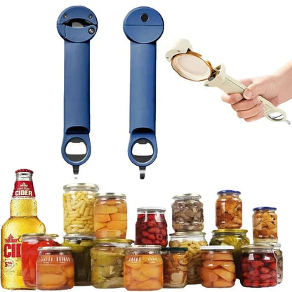 Flessenopener Multifunctioneel met GripTwist Functie