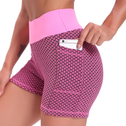 Yoga Shorts Dames | Ademende Fitness Shorts voor Vrouwen met Comfortabele Pasvorm