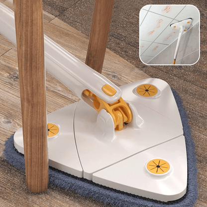 Dweilmop Flexibel Driehoekig voor Gemakkelijk Schoonmaken