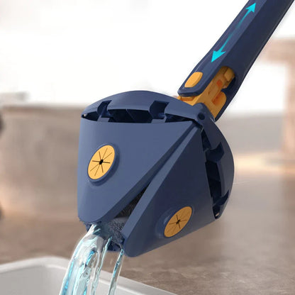 Dweilmop Flexibel Driehoekig voor Gemakkelijk Schoonmaken