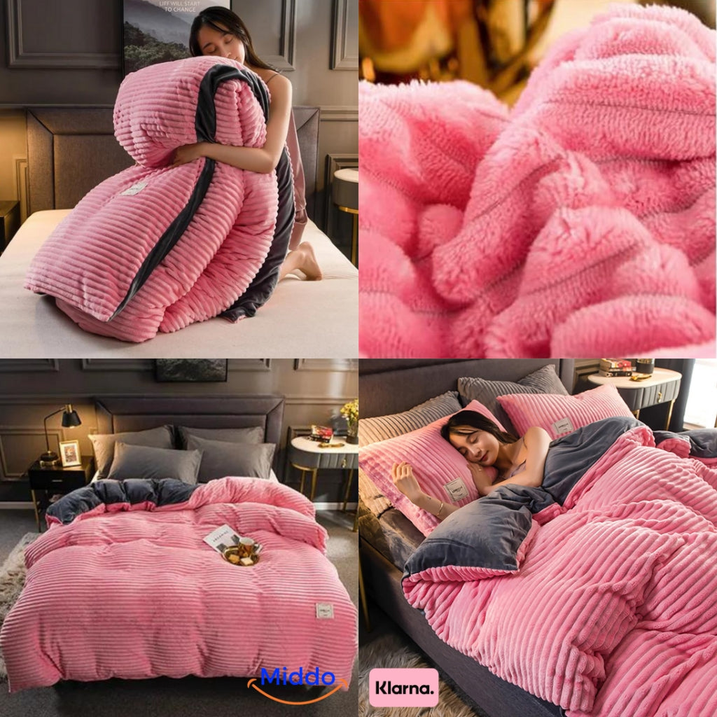 Fleece Beddengoed 3-delig Zacht en Warm
