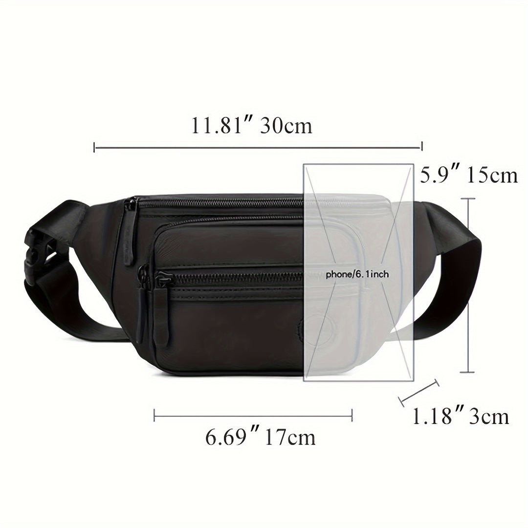 Heren Crossbody-tas Multifunctioneel met Verstelbare Schouderband
