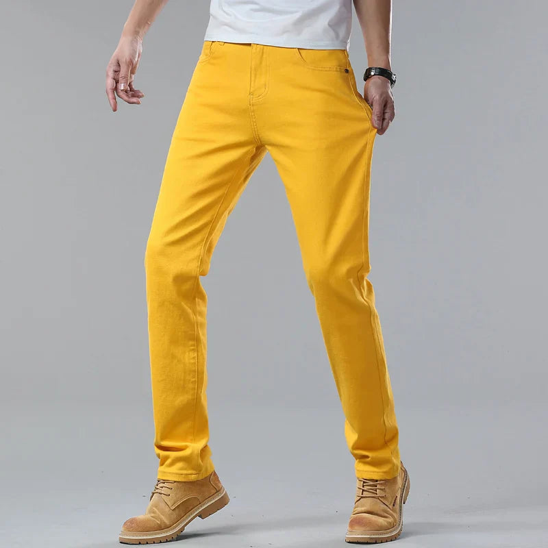 Heren Jeans Comfortabele Denim in 5 Kleuren