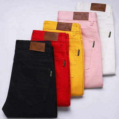 Heren Jeans Comfortabele Denim in 5 Kleuren